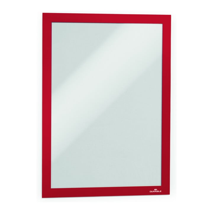 DURABLE Info-Rahmen DURAFRAME® A4 2 St. rot
