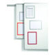 Durable Info-Rahmen DURAFRAME® MAGNETIC A4 dunkelblau