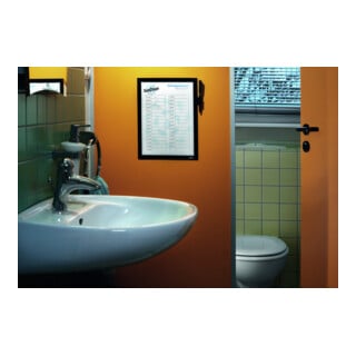 DURABLE Info-Rahmen DURAFRAME® NOTE A4 schwarz
