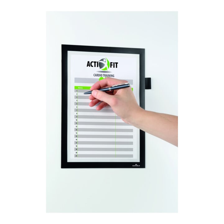 DURABLE Info-Rahmen DURAFRAME® NOTE A4 schwarz