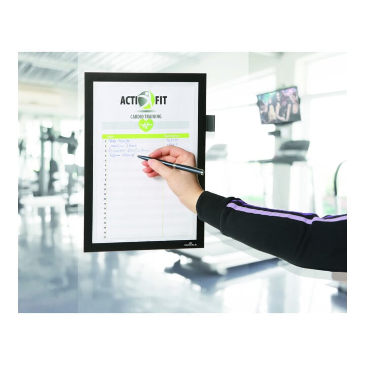 DURABLE Info-Rahmen DURAFRAME® NOTE A4 schwarz