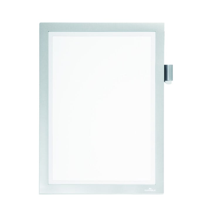 DURABLE Info-Rahmen DURAFRAME® NOTE A4 silber
