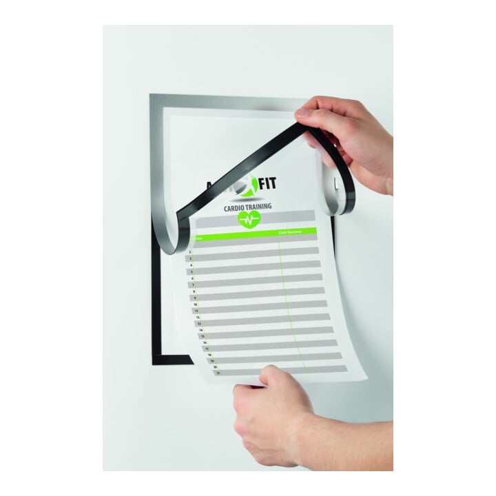 DURABLE Info-Rahmen DURAFRAME® NOTE A4 silber