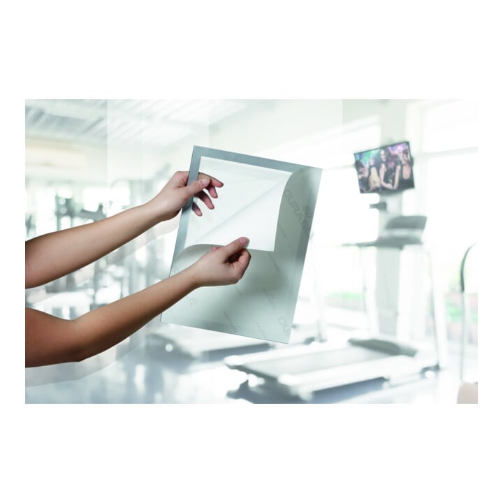 DURABLE Info-Rahmen DURAFRAME® NOTE A4 silber
