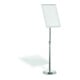 DURABLE Infoständer Aluminium Klapprahmen A3 silber