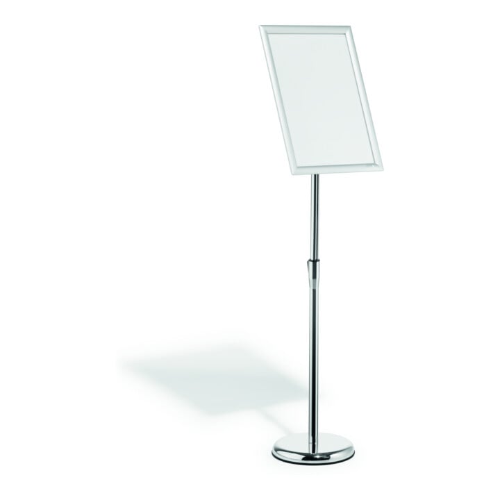 DURABLE Infoständer Aluminium Klapprahmen A3 silber
