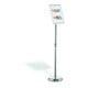 DURABLE Infoständer Aluminium Klapprahmen A4 silber