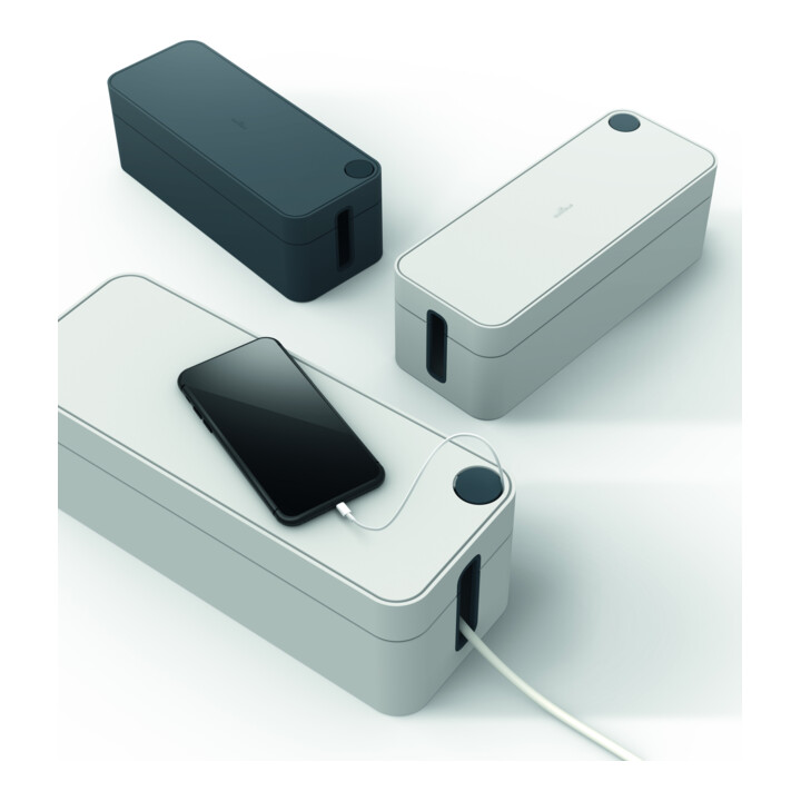 DURABLE Kabelbox CAVOLINE® BOX L grau