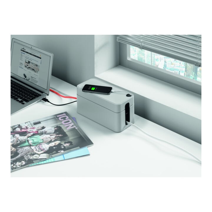 DURABLE Kabelbox CAVOLINE® BOX S grau