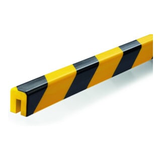 DURABLE Kantenschutzprofil E8 1m gelb/schwarz