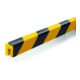 DURABLE Kantenschutzprofil E8 1m gelb/schwarz