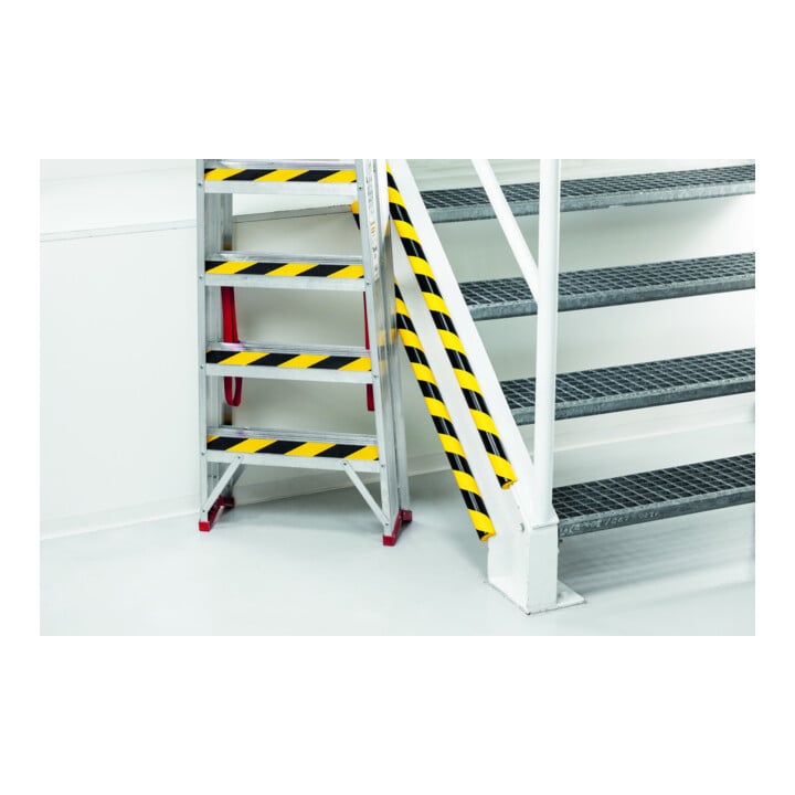 DURABLE Kantenschutzprofil E8R 1m gelb/schwarz