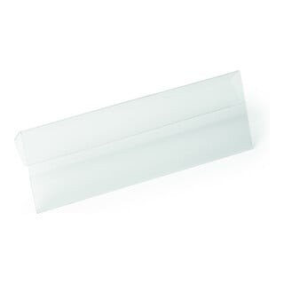 Durable Kennzeichnungstasche mit Falz 1/2 A5 quer 10 St.