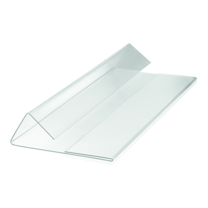Durable Kennzeichnungstasche mit Falz 1/2 A5 quer 10 St.