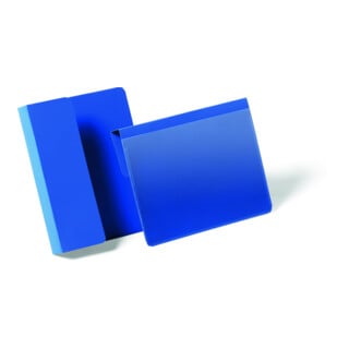DURABLE Kennzeichnungstaschen mit Falz A5 quer 50 St. gelb