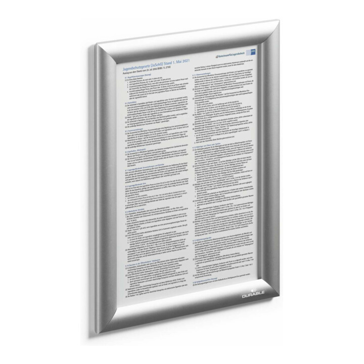 Durable Klapprahmen Aluminium A4