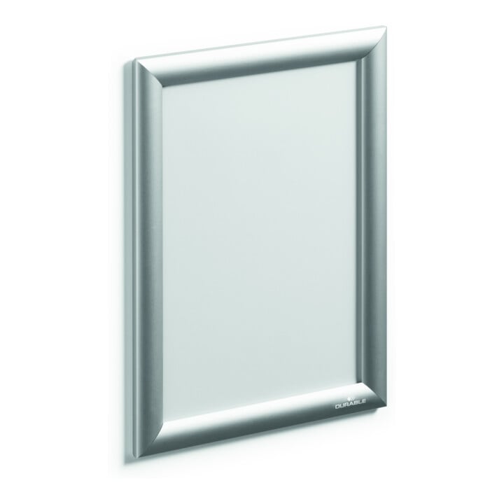 DURABLE Klapprahmen Aluminium A4 silber
