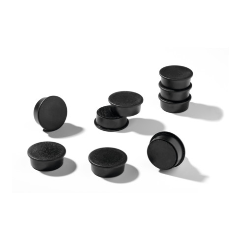 Durable Magnete 37 mm - Industrieverpackung schwarz