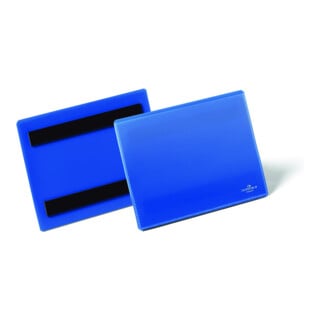 DURABLE Etikettentaschen magnetisch 1/2 A5 quer 50 St. gelb