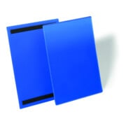 DURABLE Kennzeichnungstaschen magnetisch A4 quer 50 St. gelb