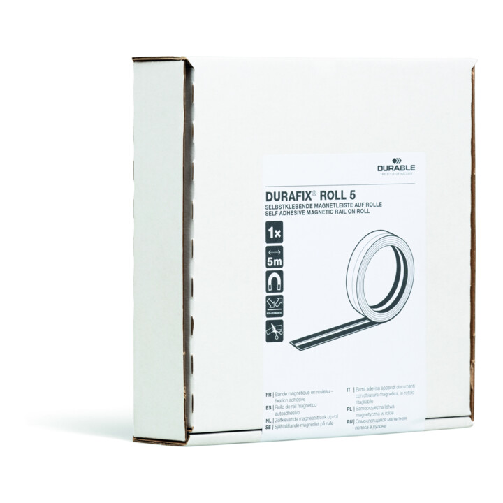 DURABLE Magnetleiste DURAFIX® ROLL 5m schwarz