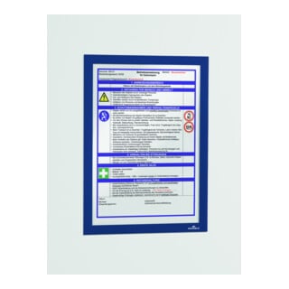 Durable Magnetrahmen DURAFRAME A4 Dunkelblau