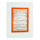 Durable Magnetrahmen DURAFRAME A4 Orange