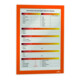 Durable Magnetrahmen DURAFRAME A4 Orange