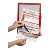 Durable Magnetrahmen DURAFRAME A4 Rot