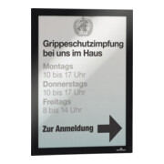 Durable Magnetrahmen DURAFRAME A4 Schwarz