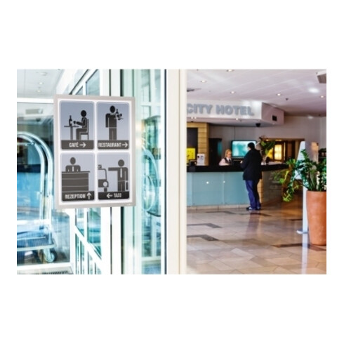 Durable Magnetrahmen DURAFRAME A4 Silber