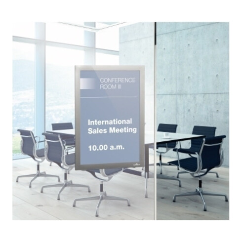 Durable Magnetrahmen DURAFRAME A4 Silber