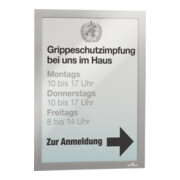 Durable Magnetrahmen DURAFRAME A4 Silber-5