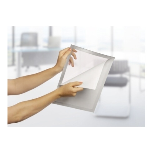 Durable Magnetrahmen DURAFRAME A4 Silber