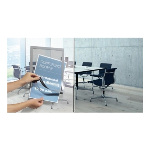 Durable Magnetrahmen DURAFRAME A4 Silber