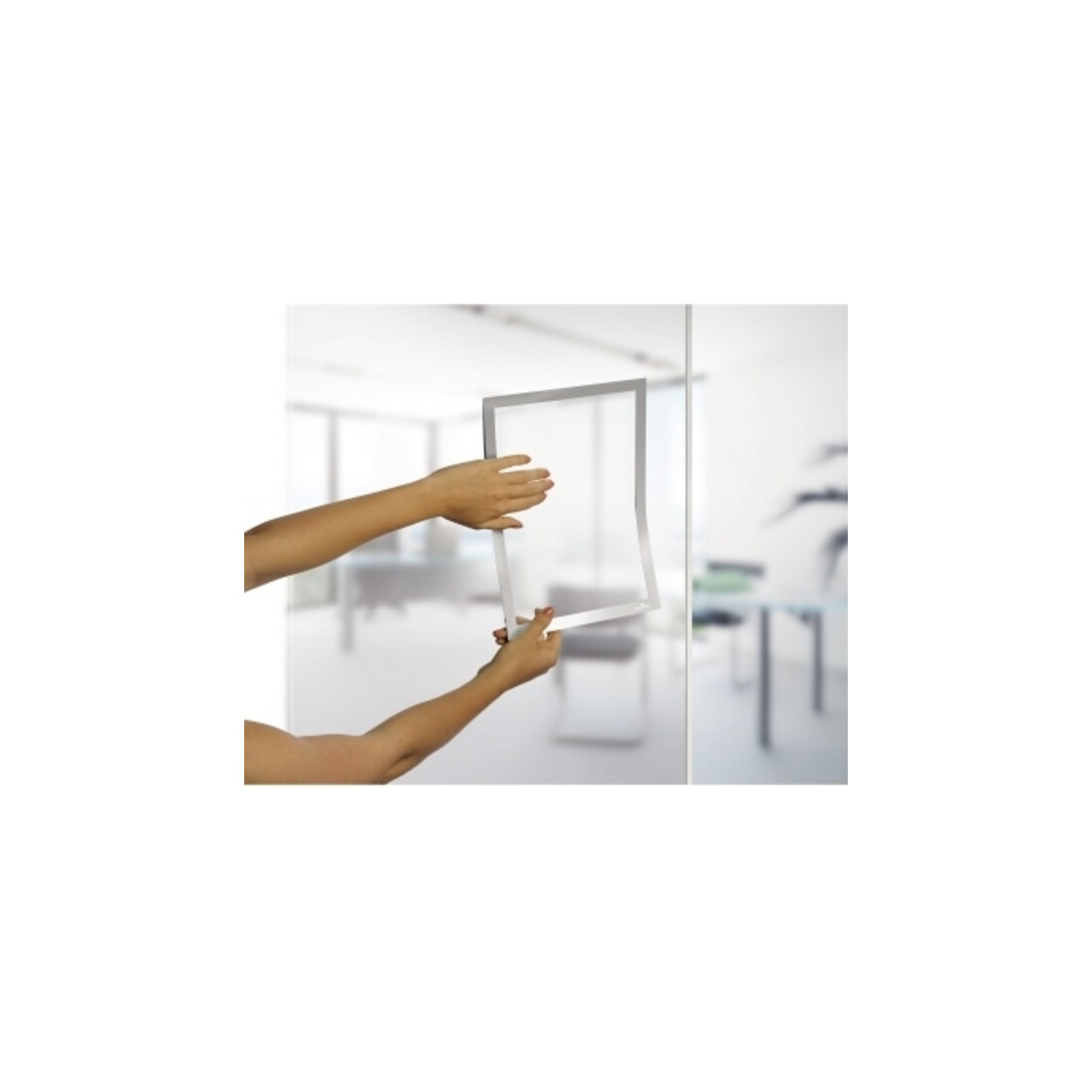 Durable Magnetrahmen DURAFRAME A4 Silber