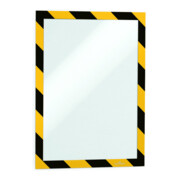 Durable Magnetrahmen DURAFRAME SECURITY A4  Gelb/Schwarz