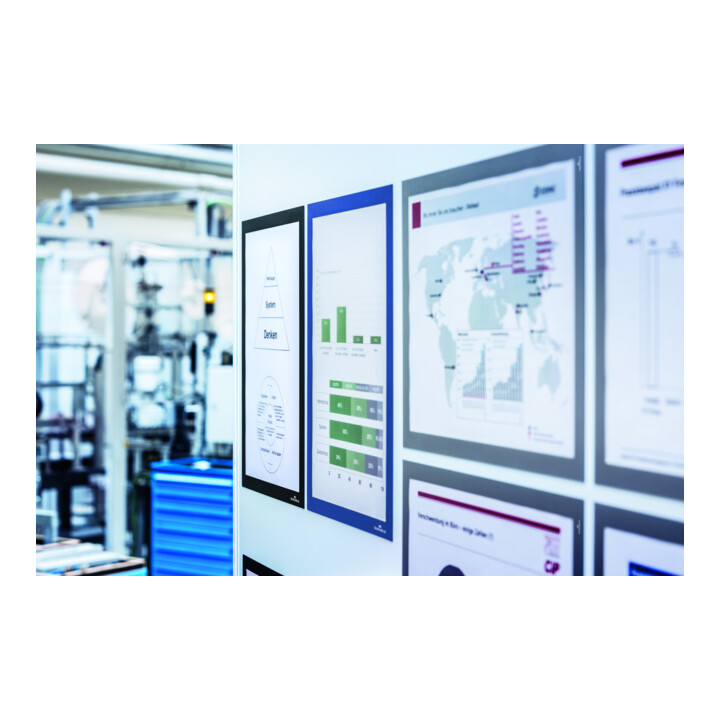 DURABLE Info-Rahmen DURAFRAME® MAGNETIC A3 dunkelblau