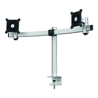 DURABLE Monitor Halterung PRO 2 Monitore silber