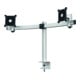 DURABLE Monitor Halterung PRO 2 Monitore silber