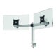 DURABLE Monitor Halterung PRO 2 Monitore silber