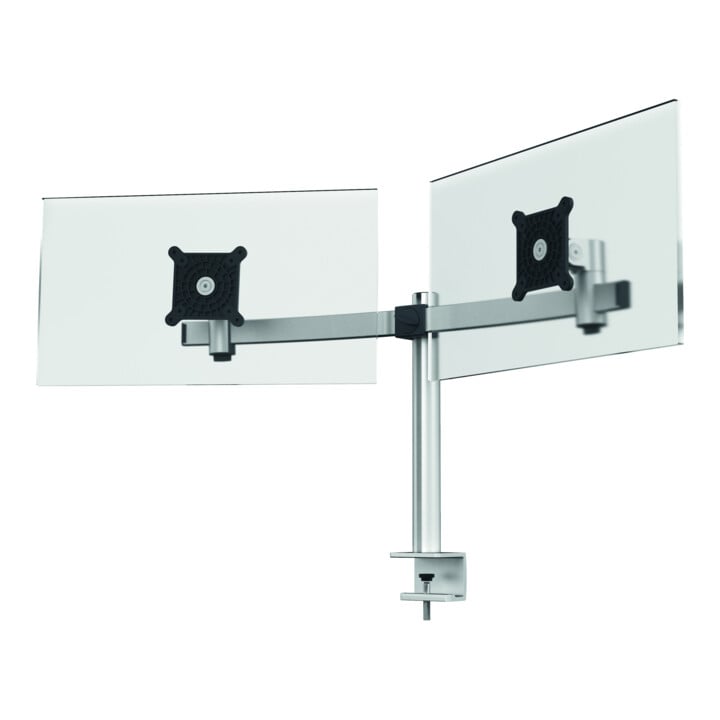 DURABLE Monitor Halterung PRO 2 Monitore silber