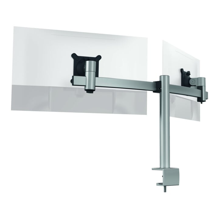 DURABLE Monitor Halterung PRO 2 Monitore silber