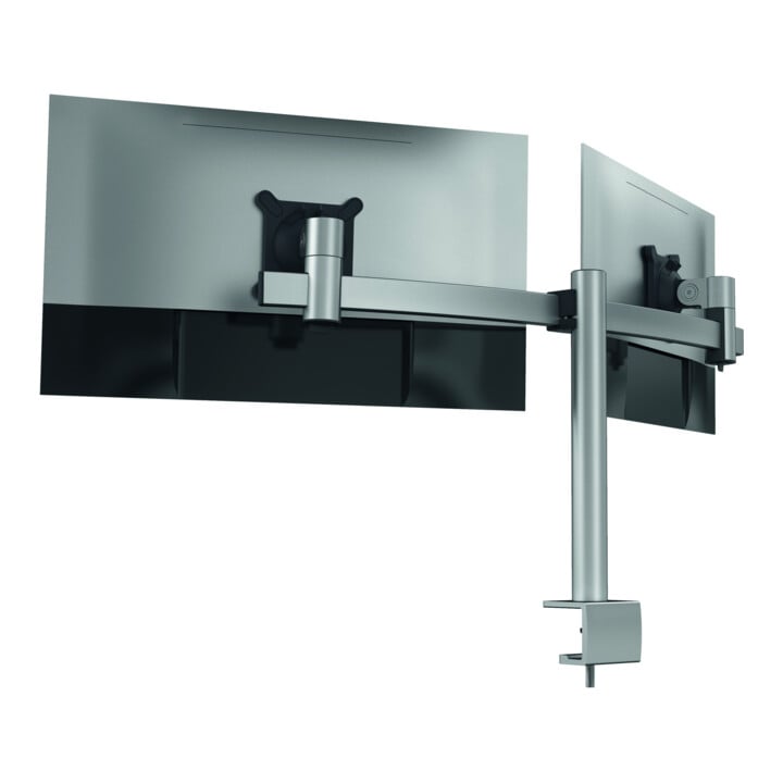 DURABLE Monitor Halterung PRO 2 Monitore silber