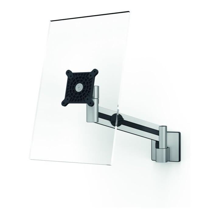 DURABLE Monitor Halterung PRO mit Arm 509023 silber