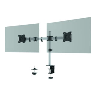 DURABLE Monitor Halterung SELECT 2 Monitore silber