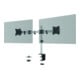 DURABLE Monitor Halterung SELECT 2 Monitore silber