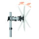 DURABLE Monitor Halterung SELECT 2 Monitore silber