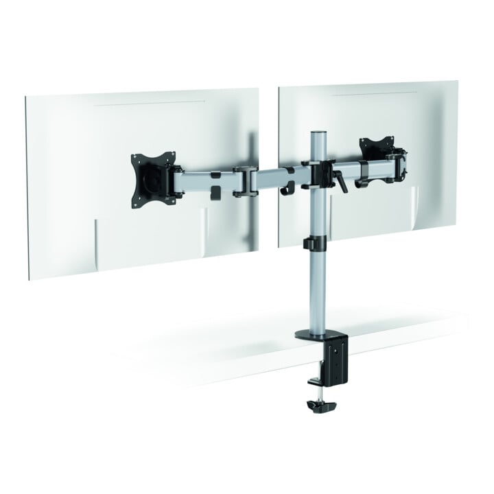 DURABLE Monitor Halterung SELECT 2 Monitore silber