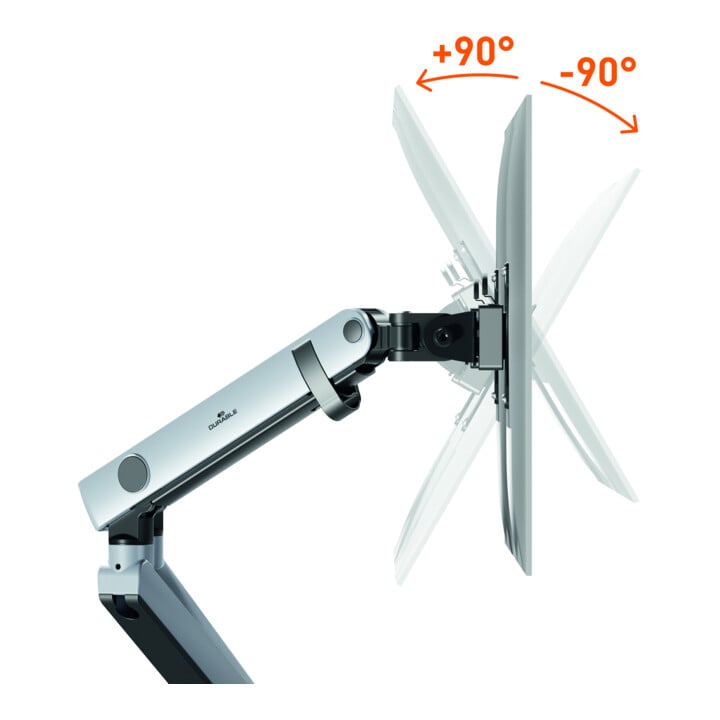 DURABLE Monitor Halterung SELECT PLUS 509723 silber
